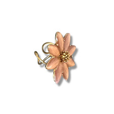 Florale peche ambrée